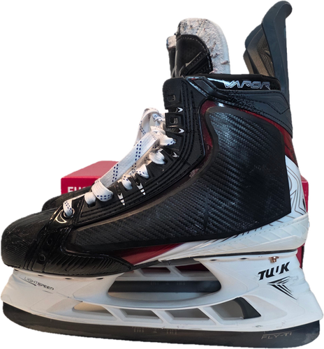 Red Bauer Vapor Flylite Hockey Skates Pro Stock 9 3/4 (Used)-260801030-4