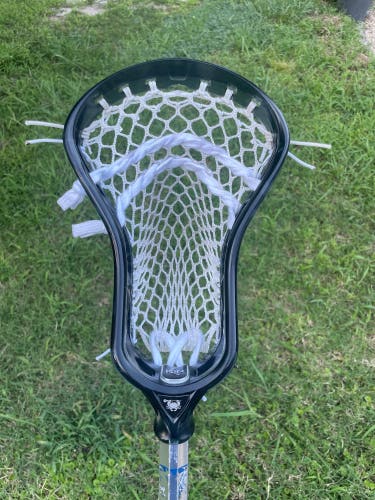 ECD ION LACROSSE HEAD PROFESSIONALLY STRUNG w/ Fresh Stringking 5s stringing