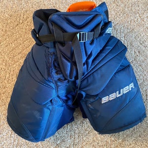 Senior Small Bauer Pro Hockey Goalie Pants (Used)
