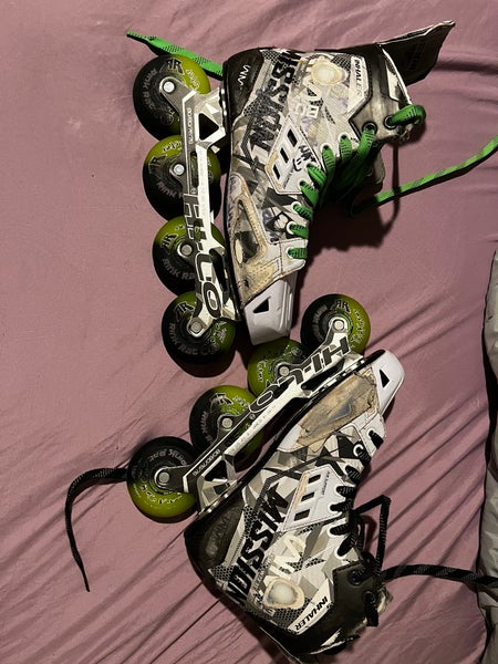 Mission Inhaler WM03 Inline Skates Wide Width Size 9 (Used)