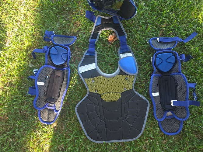 Blue Rawlings Renegade 2.0 Catcher's Set (New)
