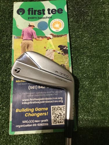 Taylormade 2023 P-770 Forged 5 Iron X-Stiff Project X LZ 125g Steel (38) *VGC*