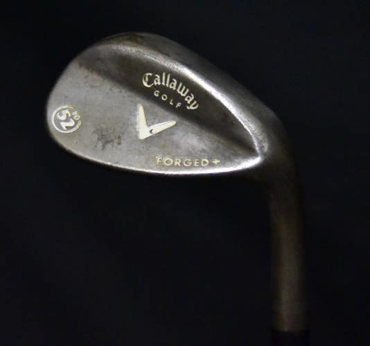 CALLAWAY FORGED+ GAP WEDGE LOFT 52, BOUNCE 10, SHAFT 36, RIGHT HANDED