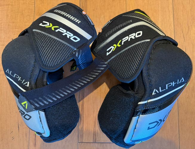 Warrior Alpha DX Pro Senior Medium Hockey Elbow Pads Mint Condition (Used)