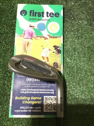 Ping Gorge Tour Black Dot TS 58* Lob Wedge (LW) Regular CFS Steel Shaft (35)