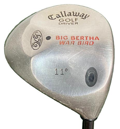 Callaway Big Bertha War Bird Driver 11* S2H2 RH RCH 96 Regular Graphite 44" Nice