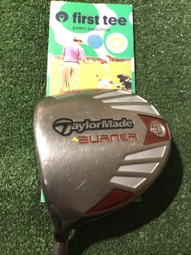 Taylormade Left Handed 2007 Burner 9.5* Driver Stiff Fujikura 150 Graphite 45.5