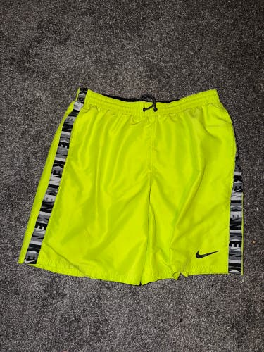 Nike Swim Trunks Men’s Size XL Used Pre Owned As Is Good Condition Clean Shorts Made In Indonesia.