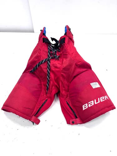 Used Bauer PERFORMANCE Intermediate Pant Red MD 11860-S000313303