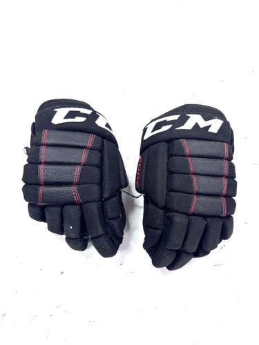 Used CCM EDGE Youth Gloves Black 10" 11860-S000313302