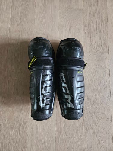 Intermediate CCM Tacks XF Pro 13" Shin Pads (Used)