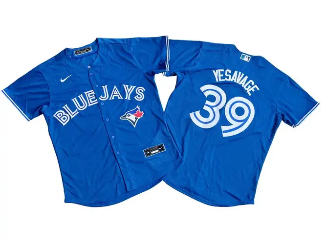 Toronto Blue Jays Royal Blue 50th Patch Yesavage Jersey