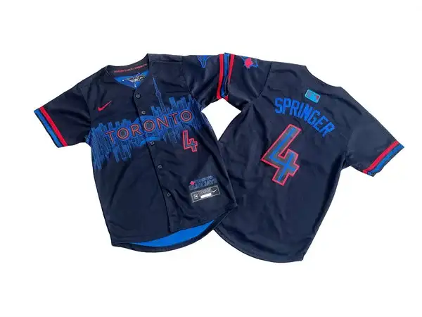 Toronto Blue Jays City Connect 50th Patch Springer Jersey