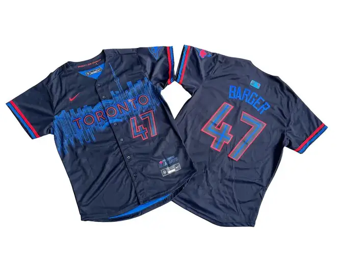 Toronto Blue Jays City Connect 50th Patch Barger Jersey