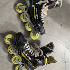 Bauer Vapor X4 Inline Skates Regular Width Size 10.5 (Used)