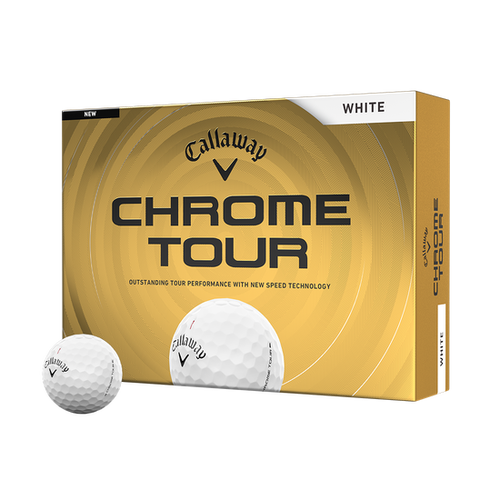 Callaway 2026 Chrome Tour Golf Balls - White
