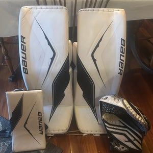 34" Bauer Flylite Regular Goalie Full Set (Used)