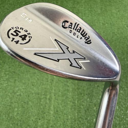 Callaway X Forged 54 14 Sand Wedge Stiff Flex Steel 35