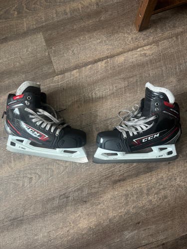 2019 CCM JetSpeed FT2 Hockey Goalie Skates Regular Width 8 (Used)