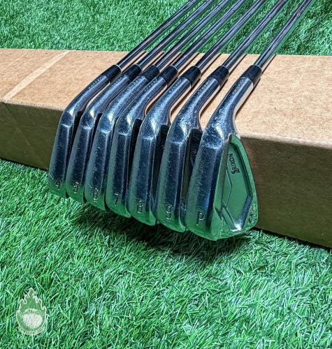 Used RH Srixon ZX7 Forged Irons 4-PW DG X100 X-Stiff Flex Steel Golf Club Set