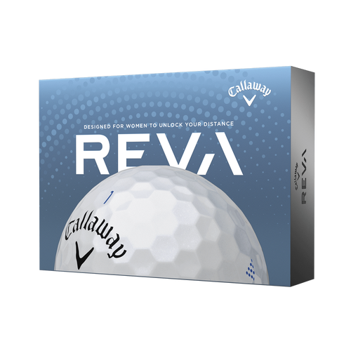 Callaway 2023 Reva Golf Balls- Dozen - White