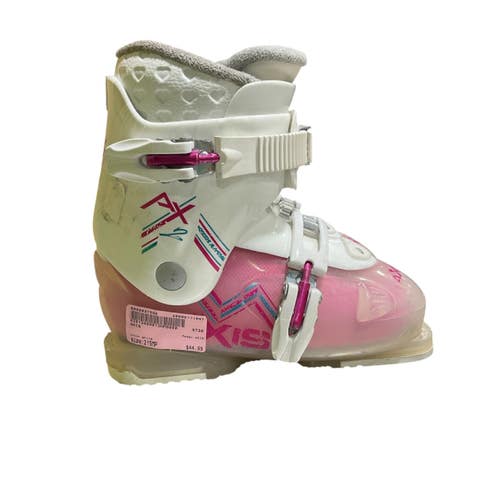 Used AXIS Girls DH Ski Boot White 215 MP - J03 11847-S000037556