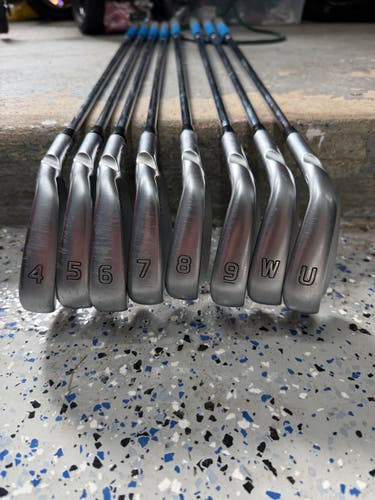 Men's Ping i500 Right Handed Iron Set Extra Stiff Flex (8 Clubs) #4 - #9, PW, GW (Used)