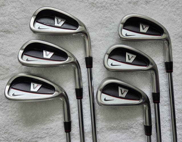 Nike VR Iron Set (4, 5, 6, 7, 9 & PW; 6 clubs; NO 8 iron) RH; Steel Shafts