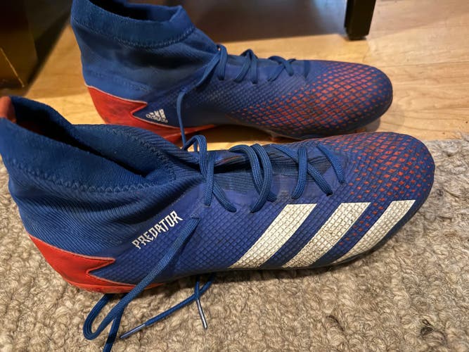 Blue Men's Size M 11.5 (W 12.5) Asics PredatorMolded Cleats Cleats (Used)