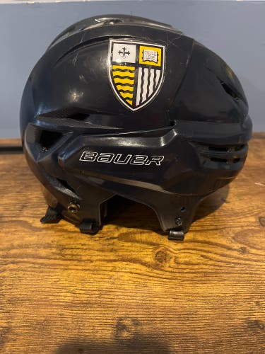 Merrimack College Small Bauer Re-Akt 95 Helmet Pro Stock (Used)