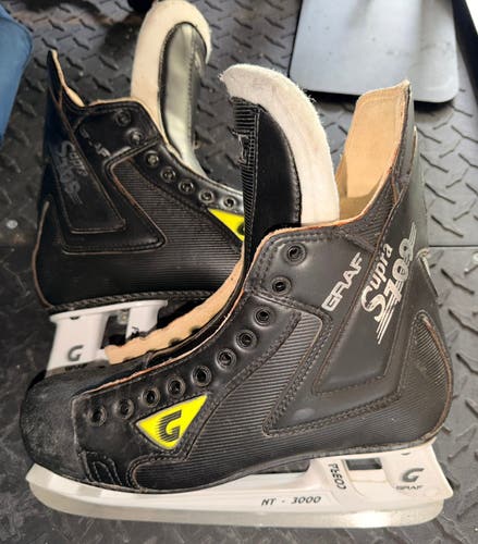 Graf Supra 709 Hockey Skates Regular Width 9.5 (New)