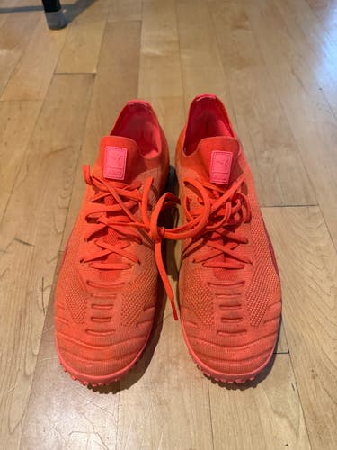 Orange Men's Size M 12.0 (W 13.0) Puma 365 Roma Turf Cleats (Used)