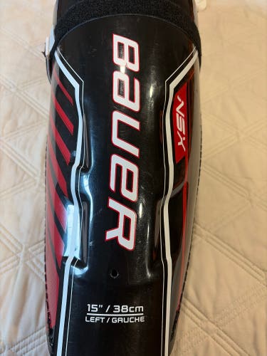 Senior Bauer NSX 15" Shin Pads (Used)