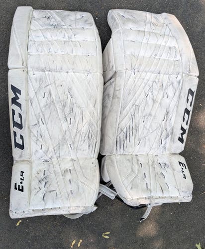 32+1 CCM Extreme Flex E4.9 Goalie Leg Pads (Used)