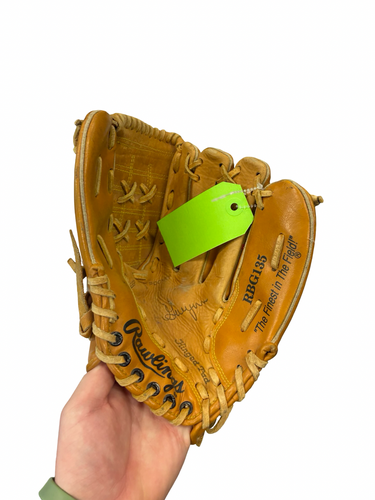 Used Rawlings RBG135 BB/SB Glove RH Throw Brown 11" 11682-S000134700