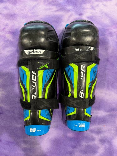 Youth Bauer X Shin Pads 10" (Used)