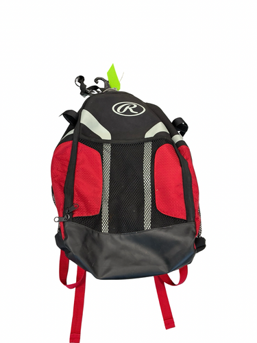 Used Rawlings BACKPACK BB/SB Player Backpack Black 11682-S000136459