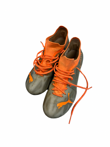 Used Puma Soccer Cleats Grey Junior 05 11682-S000136455