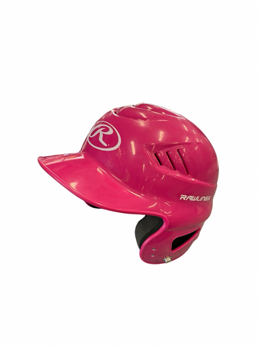 Used Rawlings HELMET Batting Helmet No Mask Pink XS/S 11682-S000136572
