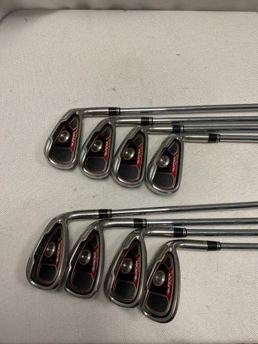 Used Taylormade BURNER PLUS Mens Iron Set RH 4I-GW/AW 11490-S000275891