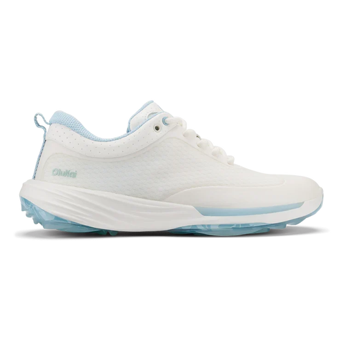 Olukai Women's Makena Golf Shoes- Bright White - 6