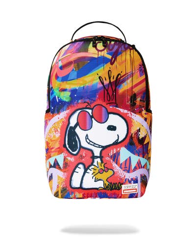 Sprayground Peanuts Snoopy Dream Daze Backpack Unisex Multi Top Handle SPR357