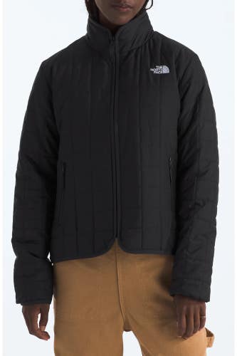 The North Face Junction Jacket Women's Medium Black Insulated Full Zip GBO2830