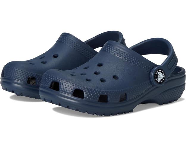 Crocs Classic 206990-410 Clog Infant Navy Slip Up Slingback Comfort Shoe GBO3316