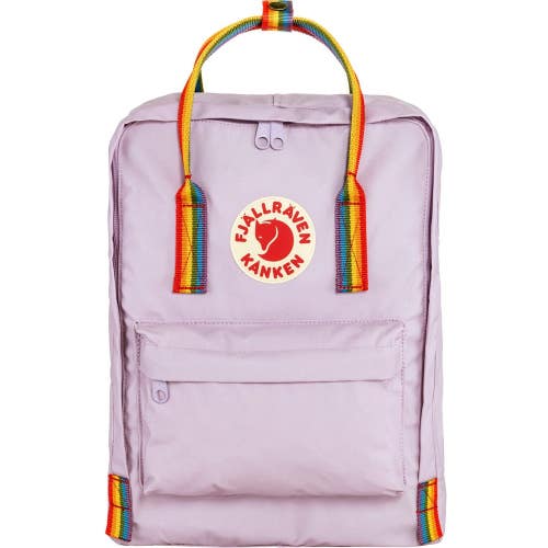 Fjallraven Kanken Rainbow Everyday Bag Unisex Pastel Lavender Backpack GBO3095