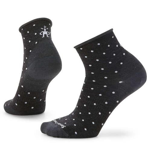 Smartwool Everyday Classic SW001840 Dot Ankle Socks Unisex M Charcoal GBO2841