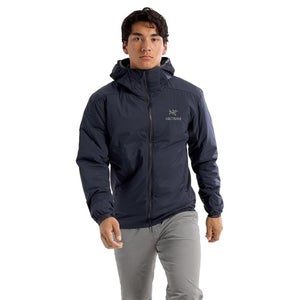 Arc'Teryx Atom Jacket Men's M Blue Full Zip Hooded Insulated Windproof GBO3352