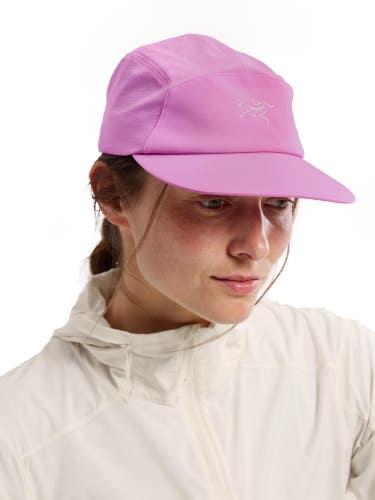 Arc'teryx Gamma 5 Panel Cap Unisex OS Alpenglow Pink Stretch Adjustable GBO2789