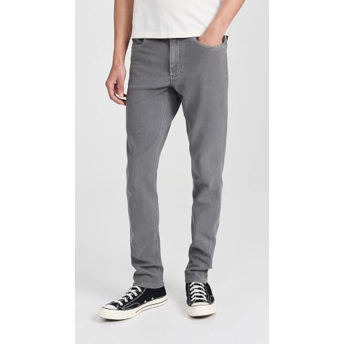 Faherty Casual Pants Men's 33 Slate Gray Cotton Stretch Terry 5-Pockets GBO3326