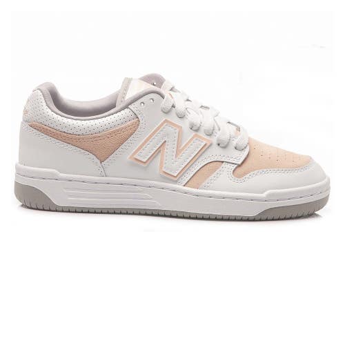 New Balance 480 PSB480VP Sneakers Kids 3 M White Pink Lifestyle Shoes ZOGG3123